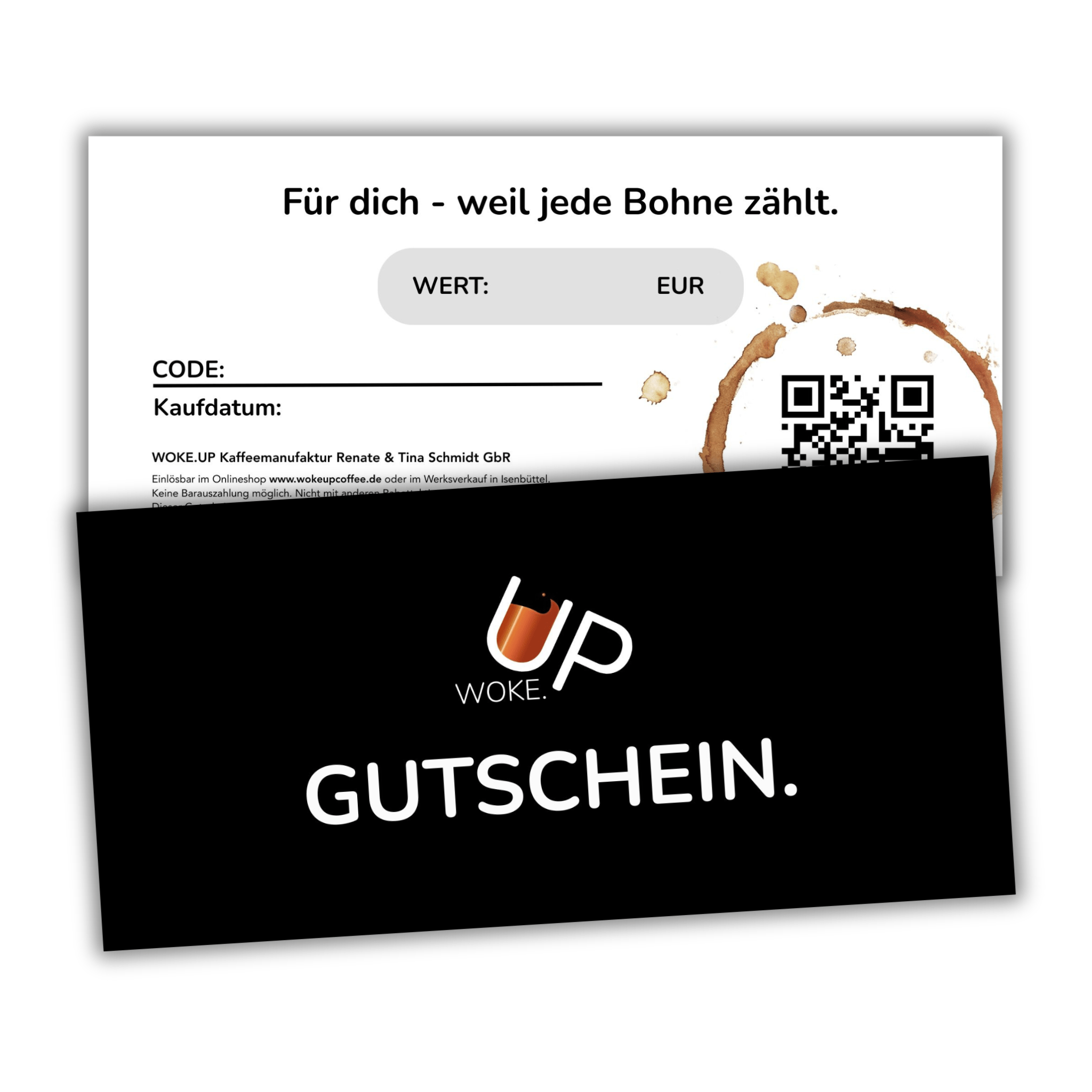 WOKE.UP Gutschein Print - Gutschein - WOKE.UP Kaffeemanufaktur