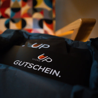 WOKE.UP Gutschein - Gutschein - WOKE.UP Kaffeemanufaktur